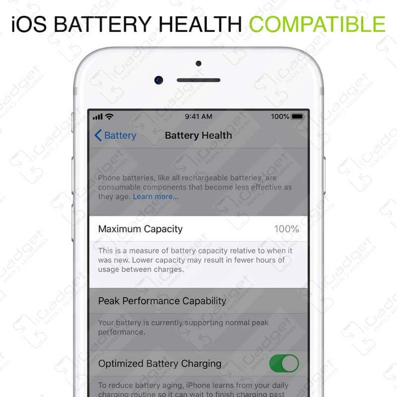 Premium iPhone 6 Battery Replacement - High Capacity 2200mAh Li-ion Battery with Tools Kit | Compatible with iPhone 6 Models | Perfect for DIY Repair, Home Use & Travel Backup Power
