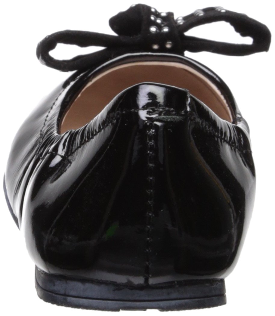 Girl's Ivana Ballet Flat Shoes - Black | Comfortable & Stylish for Dance, School & Casual Wear