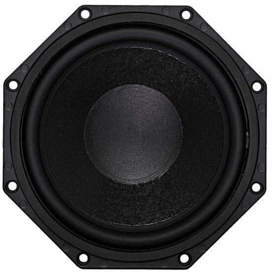 B&C 8BG51 8 Ohm 250W Neodymium 2.0 Voice Coil Woofer Speaker - High Power Bass for Home Theater, Car Audio & Live Sound Systems