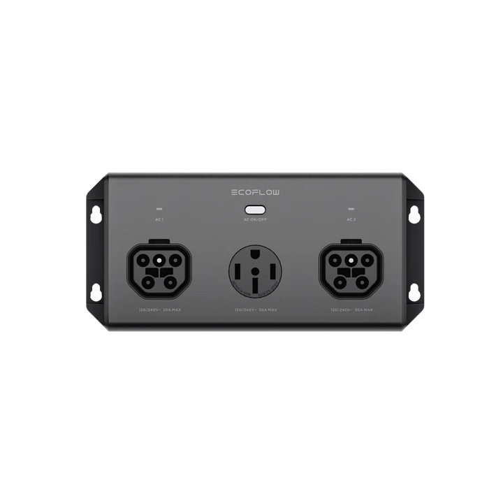 EcoFlow 50 Amp Hub for DELTA Pro Ultra - High Power Transfer Device for Solar Generators | Perfect for Home Backup, RV Power & Off-Grid Living