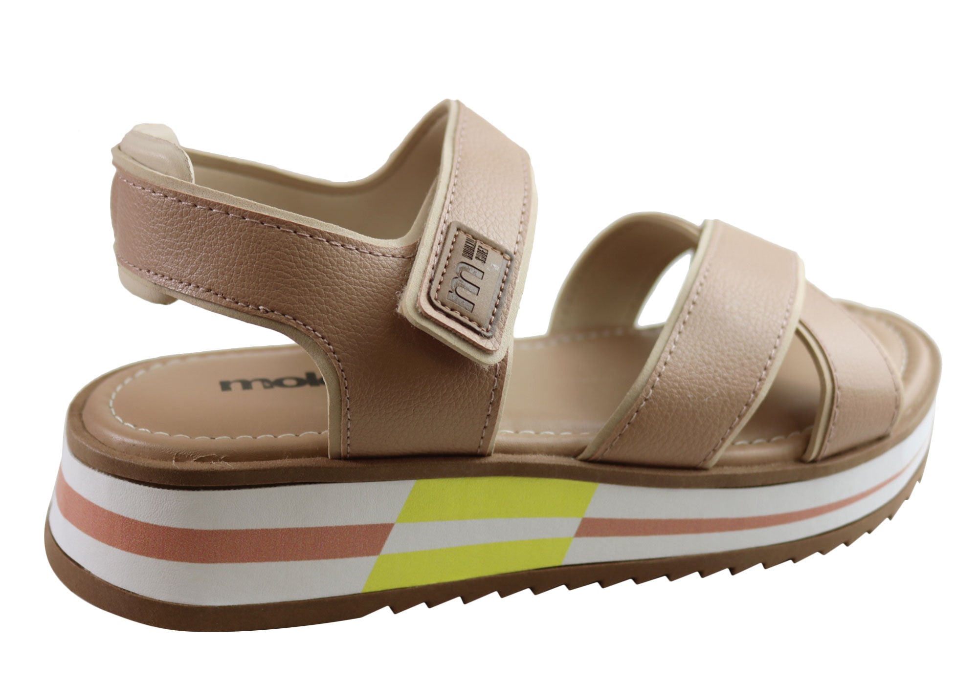 Moleca Popi Women's Comfortable Sandals - Brazilian Made Summer Beach Sandals for Walking, Travel & Casual Outfits