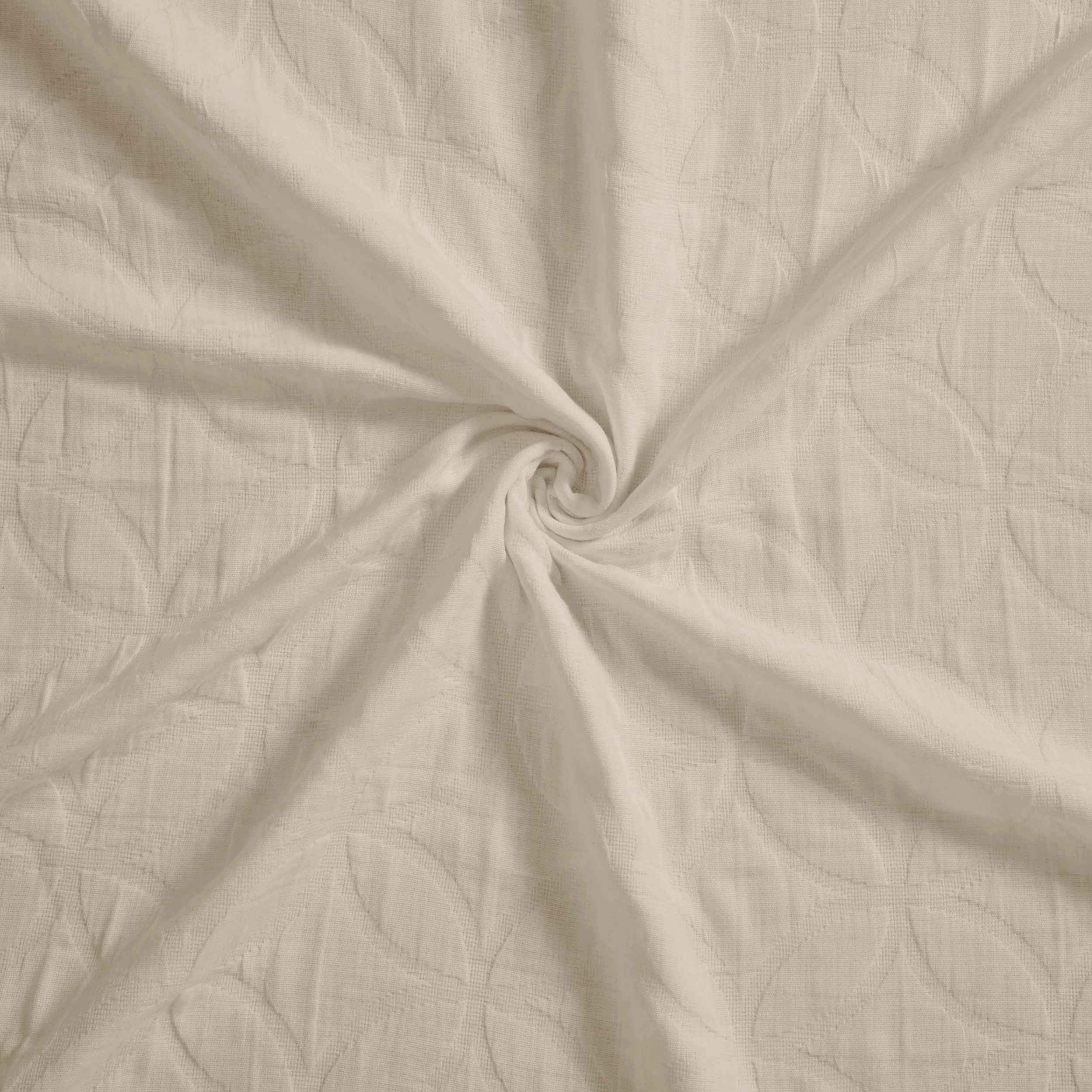 Serenity Cotton Matelasse Celtic Circle Airy Bedspread Set - Queen Size Lightweight Quilted Coverlet with All-Over Embroidery for Bedroom Decor, Guest Room & Cozy Home Styling