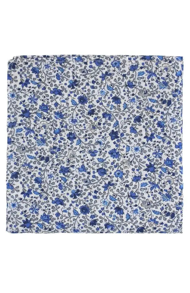 L.A. Smith Blue Hank Handmade with Premium Liberty Fabric - Perfect for Quilting, Sewing & DIY Craft Projects