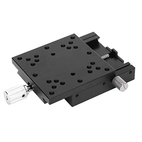 Friction-Resistant Manual Linear Stage Sliding Platform - Precision Lab Equipment for Microscopes, Testing Machines & Photography | Ideal for Scientific Research, Industrial Testing & Optical Alignment
