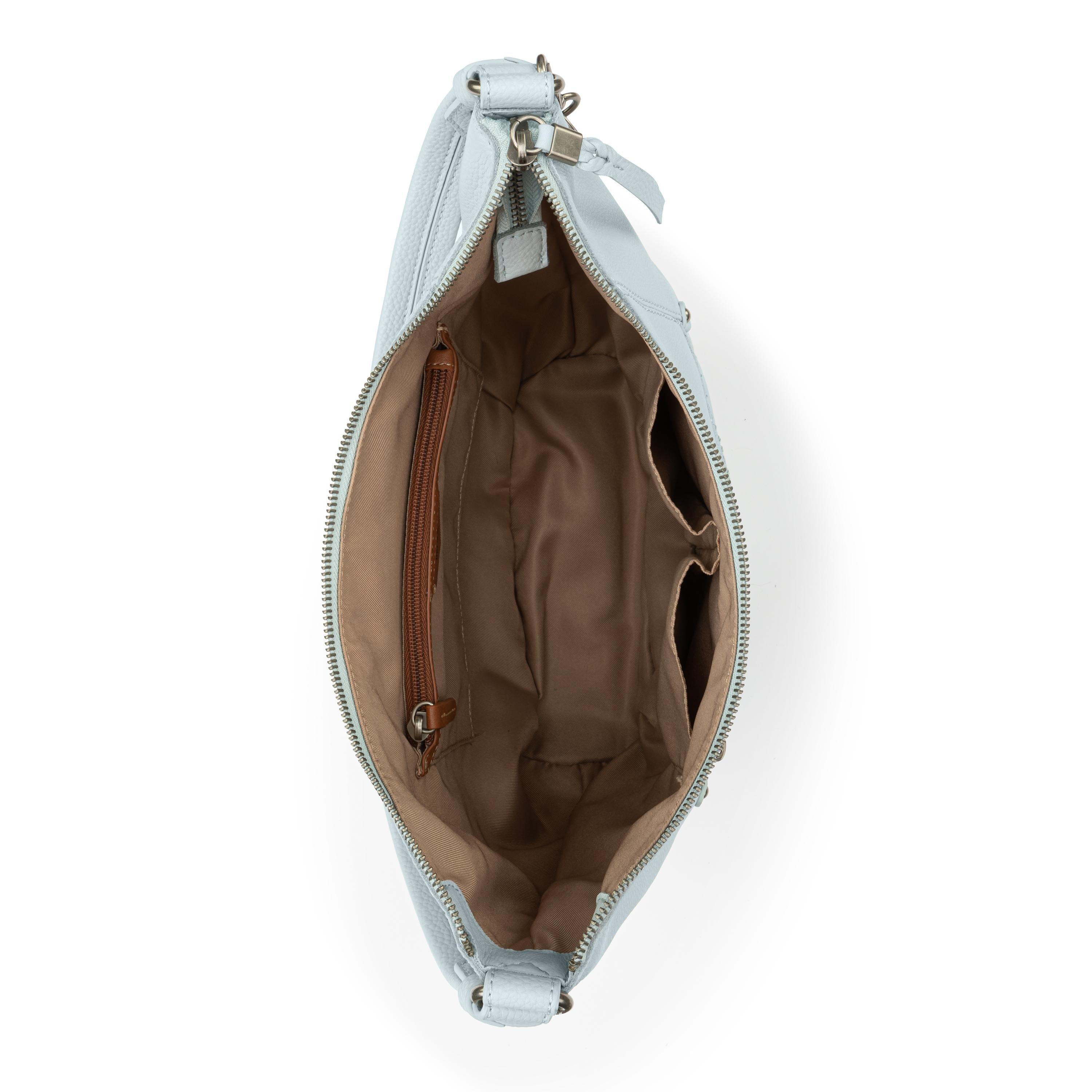 Premium Genuine Leather Hobo Bag with Smartphone Pocket - Perfect Gift Set for Women - Ideal for Work, Travel & Everyday Use