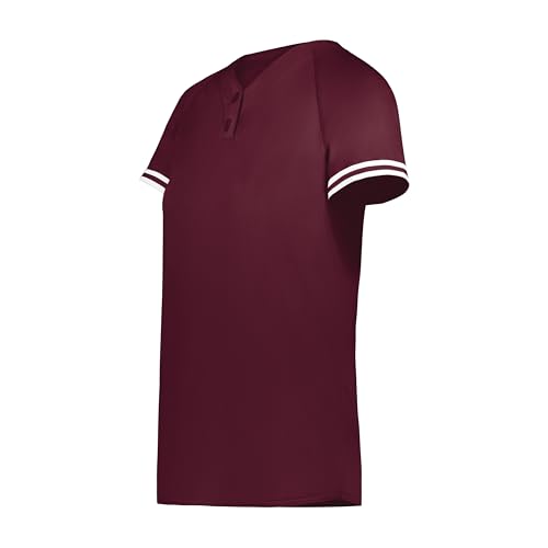 Maroon/White