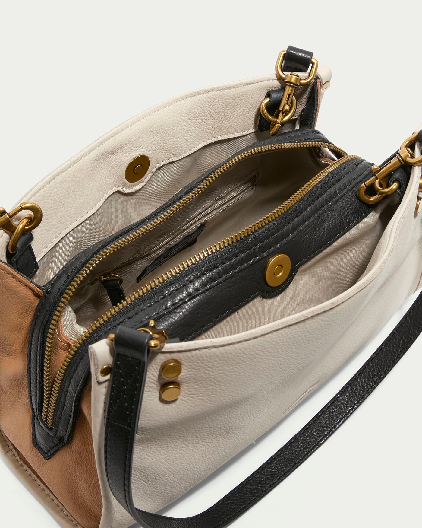 Lenox Triple Entry Shoulder Bag for Women - Stylish & Durable Crossbody Purse with Multiple Pockets | Perfect for Work, Travel & Everyday Use