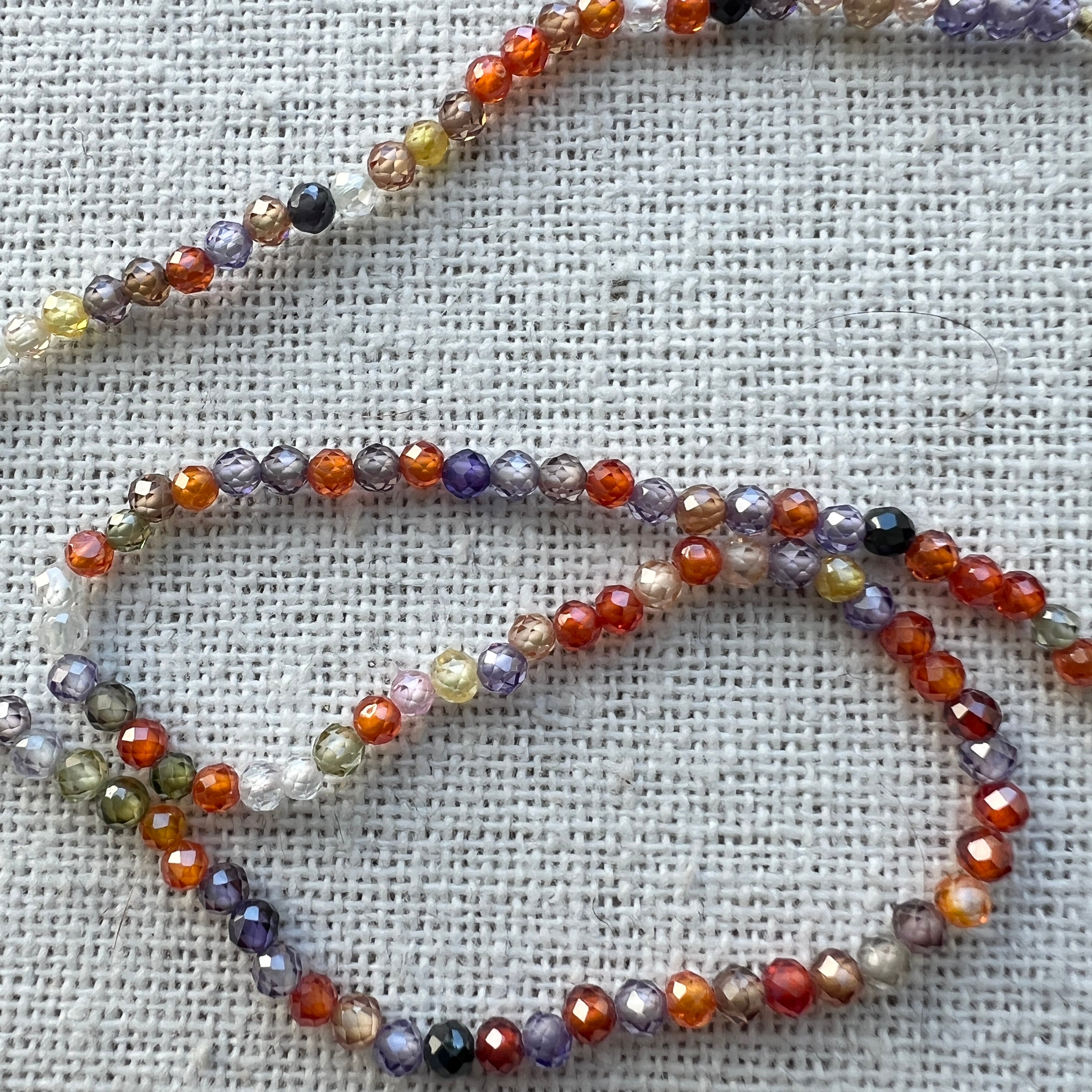 Vibrant Rainbow Necklace for Women - Colorful Beaded Pendant Jewelry for Everyday Wear & Gift Giving | Perfect for Parties, Festivals & Boho Style Outfits