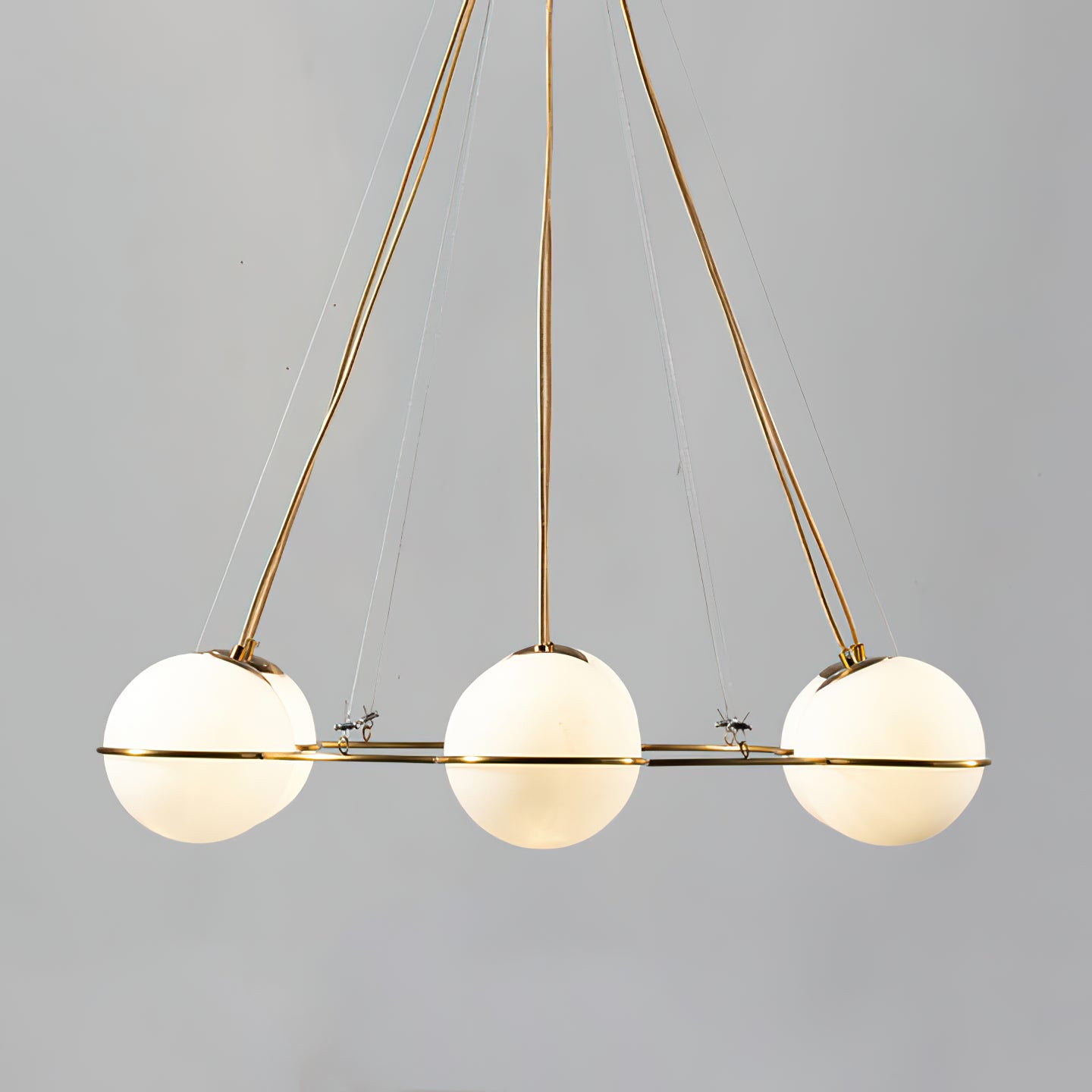 Orion Chandelier - Modern Crystal Ceiling Light Fixture for Dining Room, Living Room & Bedroom | Elegant Home Decor Lighting