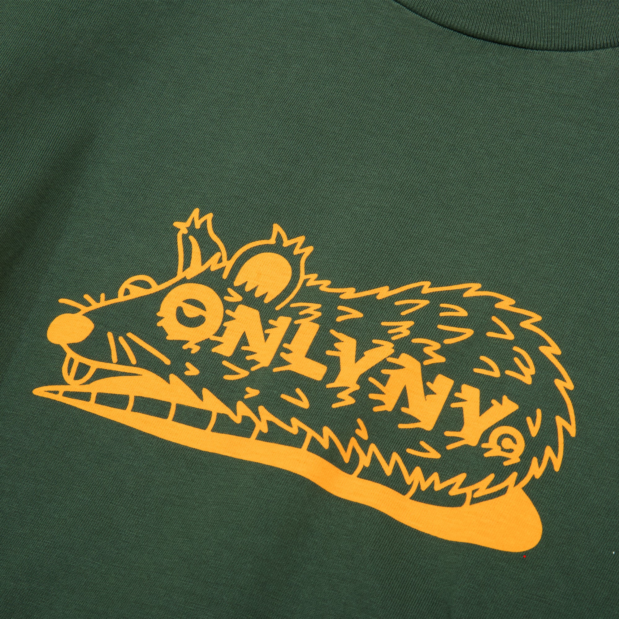Only NY Street Rat Graphic T-Shirt - Dark Green | Urban Streetwear for Men & Women | Perfect for Casual Outfits, Concerts, and Everyday Wear