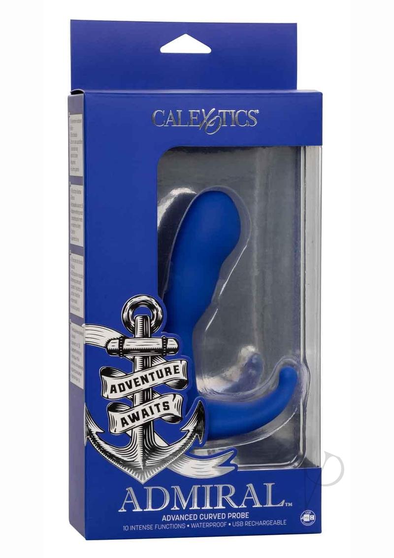 Admiral Advanced Silicone Curved Probe - Blue | Flexible & Durable Medical Tool for Ear Wax Removal, Piercing Care & Tattoo Aftercare | Perfect for Home Use & Professional Clinics
