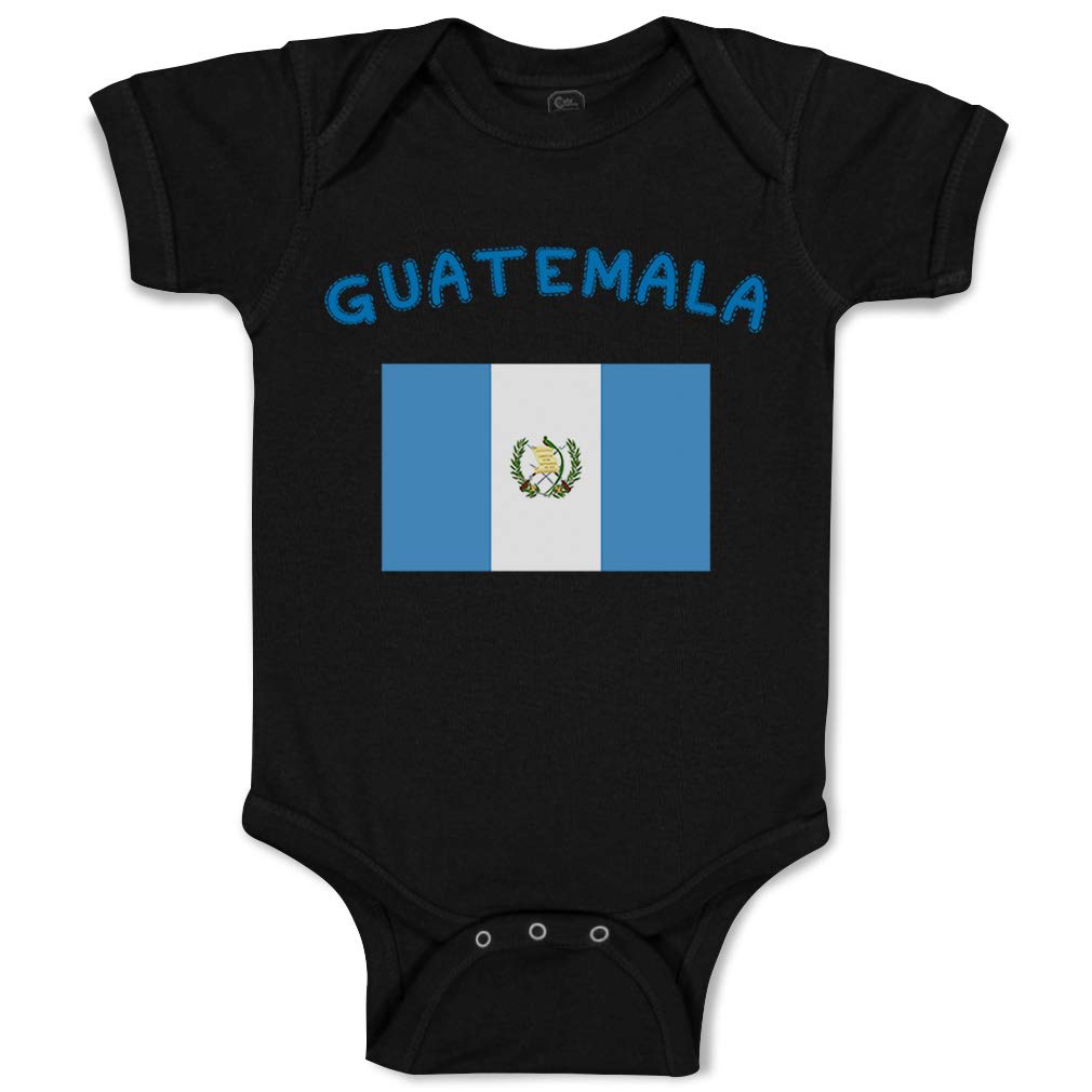 Custom Guatemala Flag Baby Bodysuit - 100% Cotton Funny Infant Onesie for Boys & Girls | Perfect for National Holidays, Photo Shoots & Patriotic Family Events