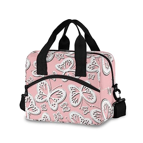 Pink Butterflies - shoulder