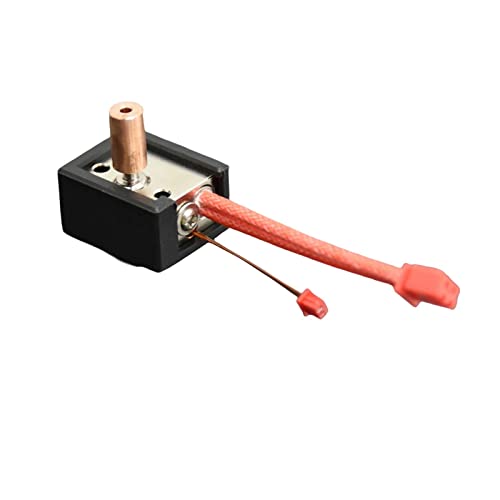 Upgraded Ronyme 3D Printer Heating Block with Titanium Alloy Throat Tube - High Performance Heater for Smooth Printing | Perfect for DIY 3D Printing Projects & Professional Prototyping