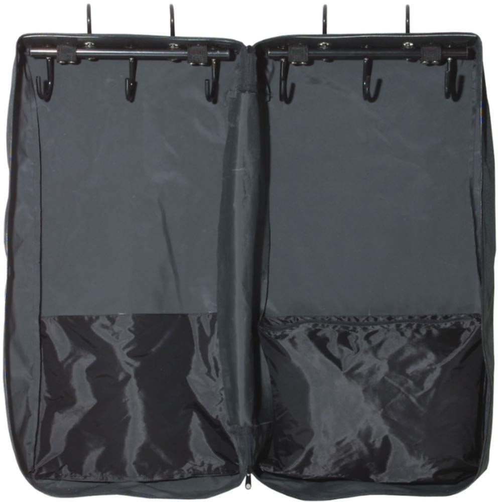 Premium Portable Tack Rack Case - 3-Hook Organizer for Horse Bridles & Halters | Holds 6 Pieces | Durable Show & Travel Equipment for Equestrians | Perfect for Horse Shows, Barn Storage & Trail Riding