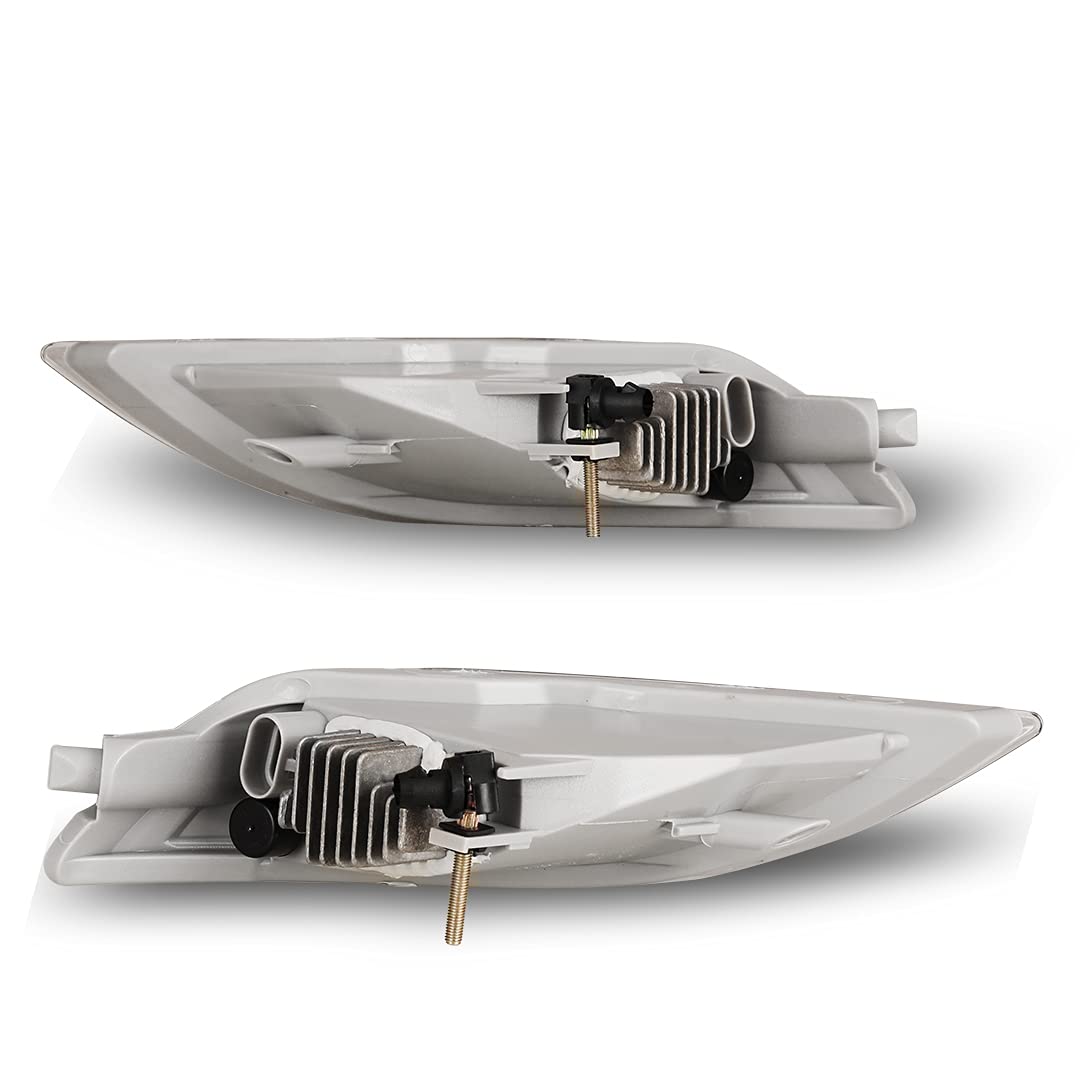 WolfX LED Fog Lights for 2006-2010 Toyota Sienna - Bright Replacement Driving Fog Lamps with Switch & Wiring Kit (Clear Lens) - Perfect for Night Driving & Foggy Conditions