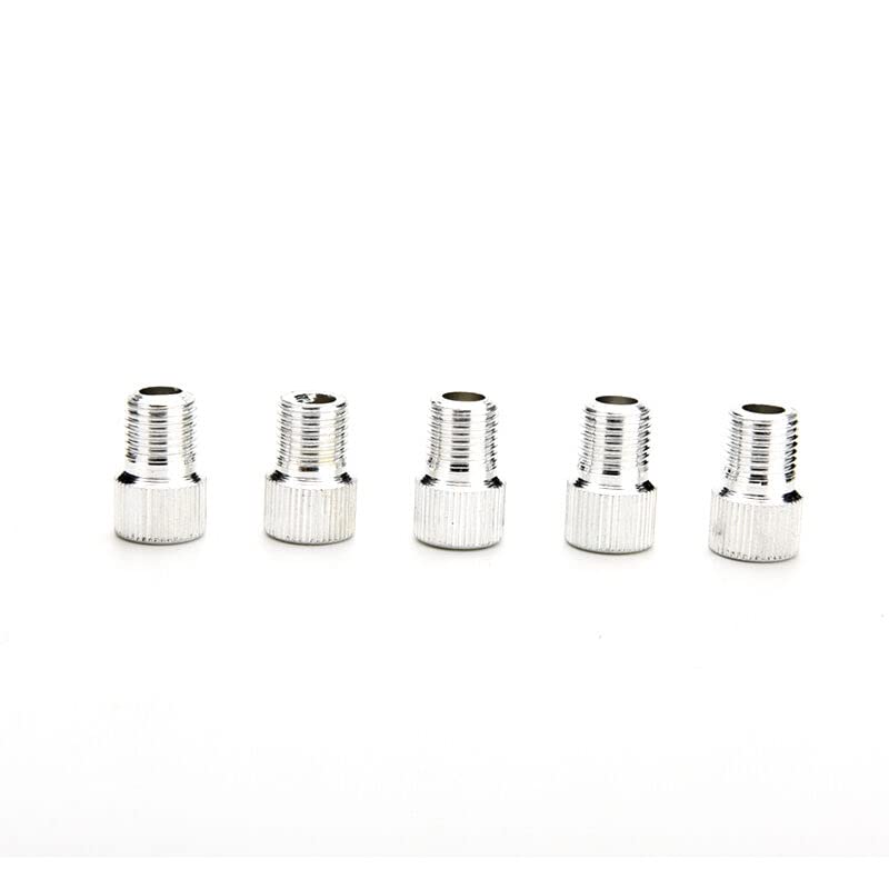 2 Pack Presta to Schrader Valve Adapter - Bicycle Tire Valve Converter for Bike, Pump & Inflator - Perfect for Road Bikes, Mountain Bikes & Hybrid Bikes