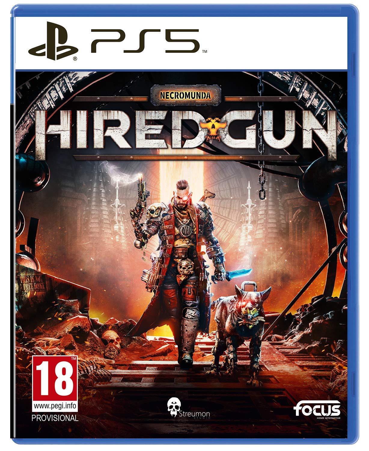 Necromunda - Hired Gun: Action-Packed Sci-Fi Video Game for PC & Consoles | Intense FPS Combat in the Underhive | Perfect for Warhammer 40K Fans & Sci-Fi Gamers