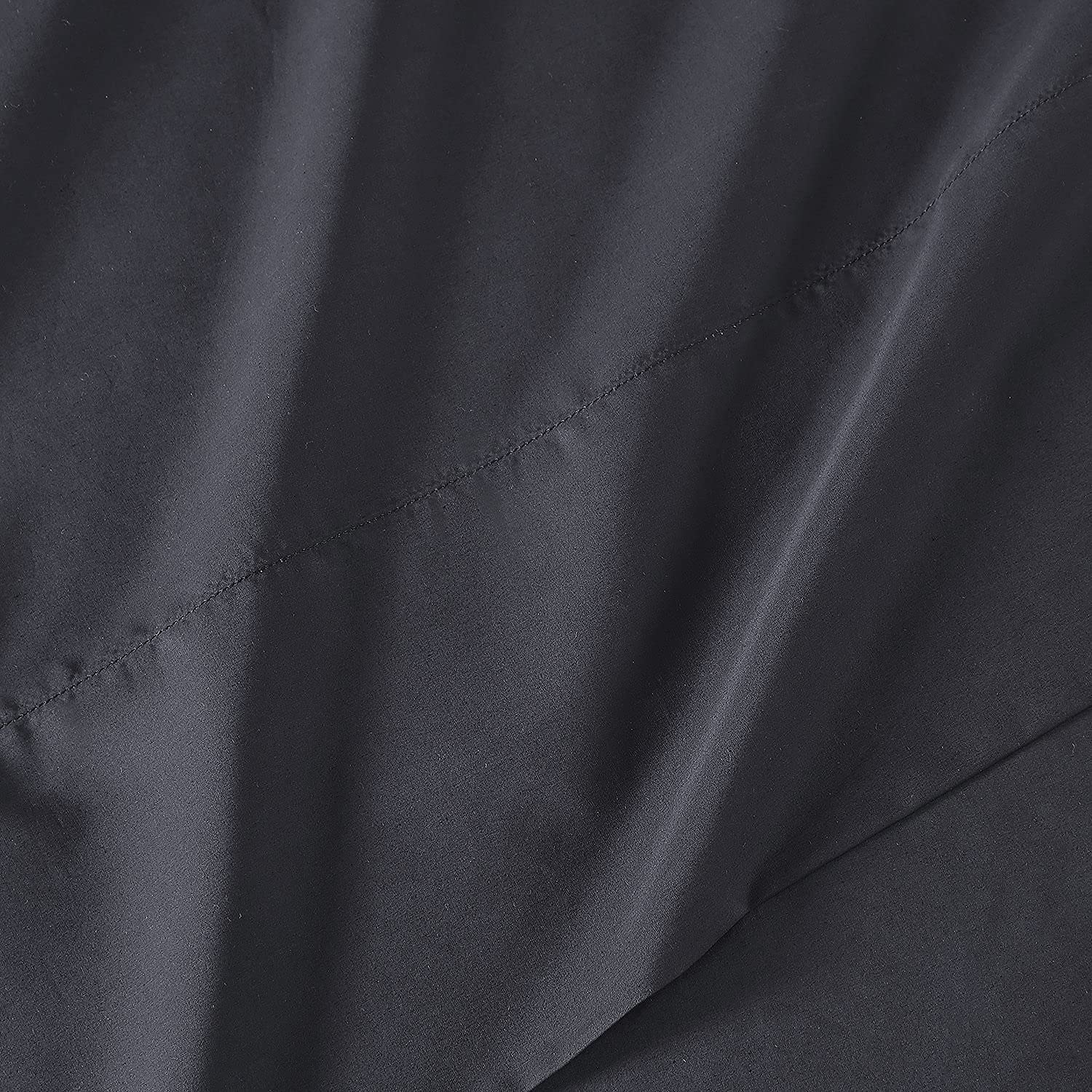 Pure Parima Hotel Collection Ultra Percale 100% ELS Giza Egyptian Cotton Sheet Set - King Size Carbon Gray - Includes Flat Sheet, Fitted Sheet & 2 Pillowcases - Luxury Bedding for Hotels & Upscale Homes