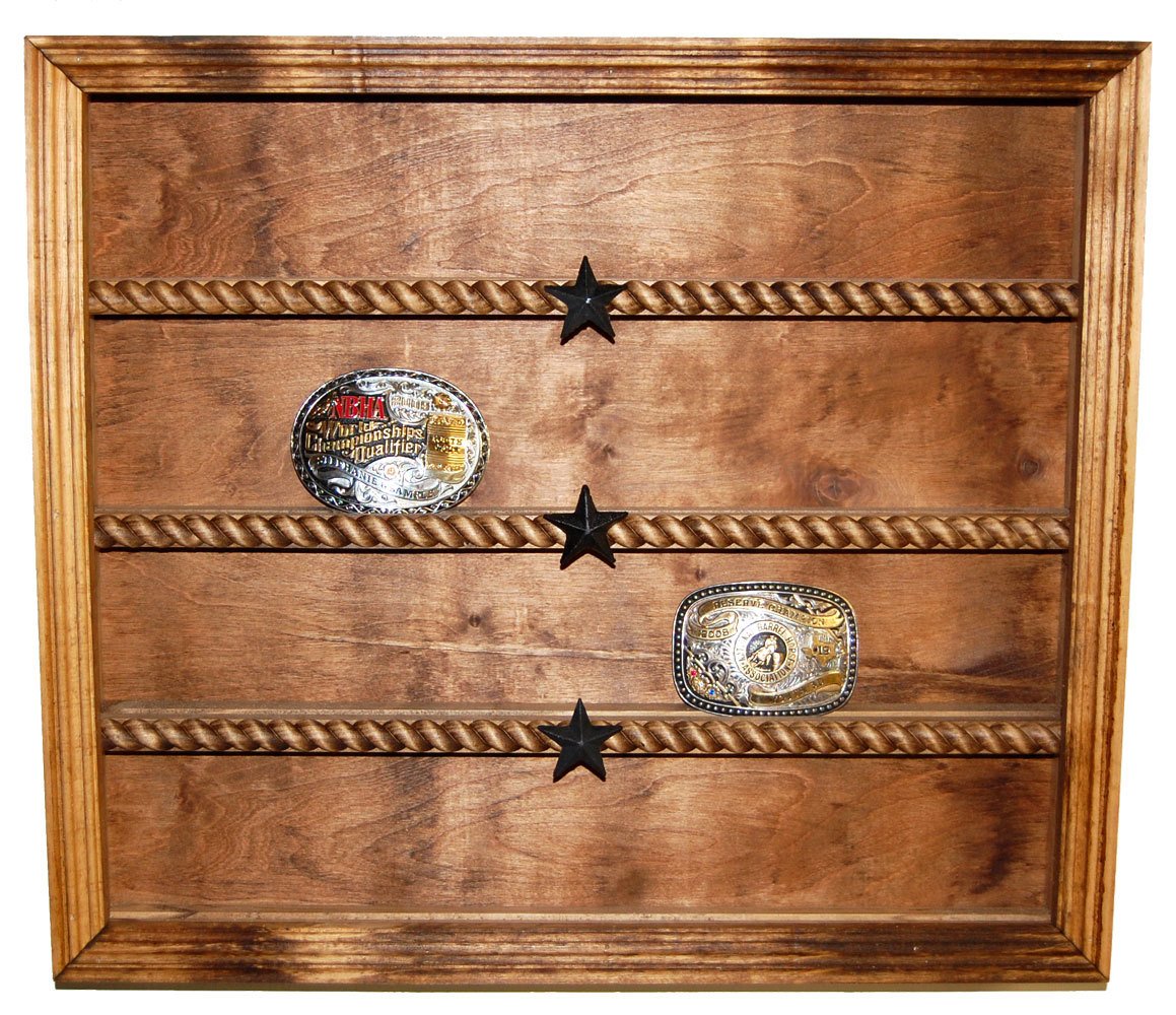 20-Pack Brown Faux Leather Buckle Display for Retail Stores - Perfect for Jewelry, Watches & Accessories Showcase