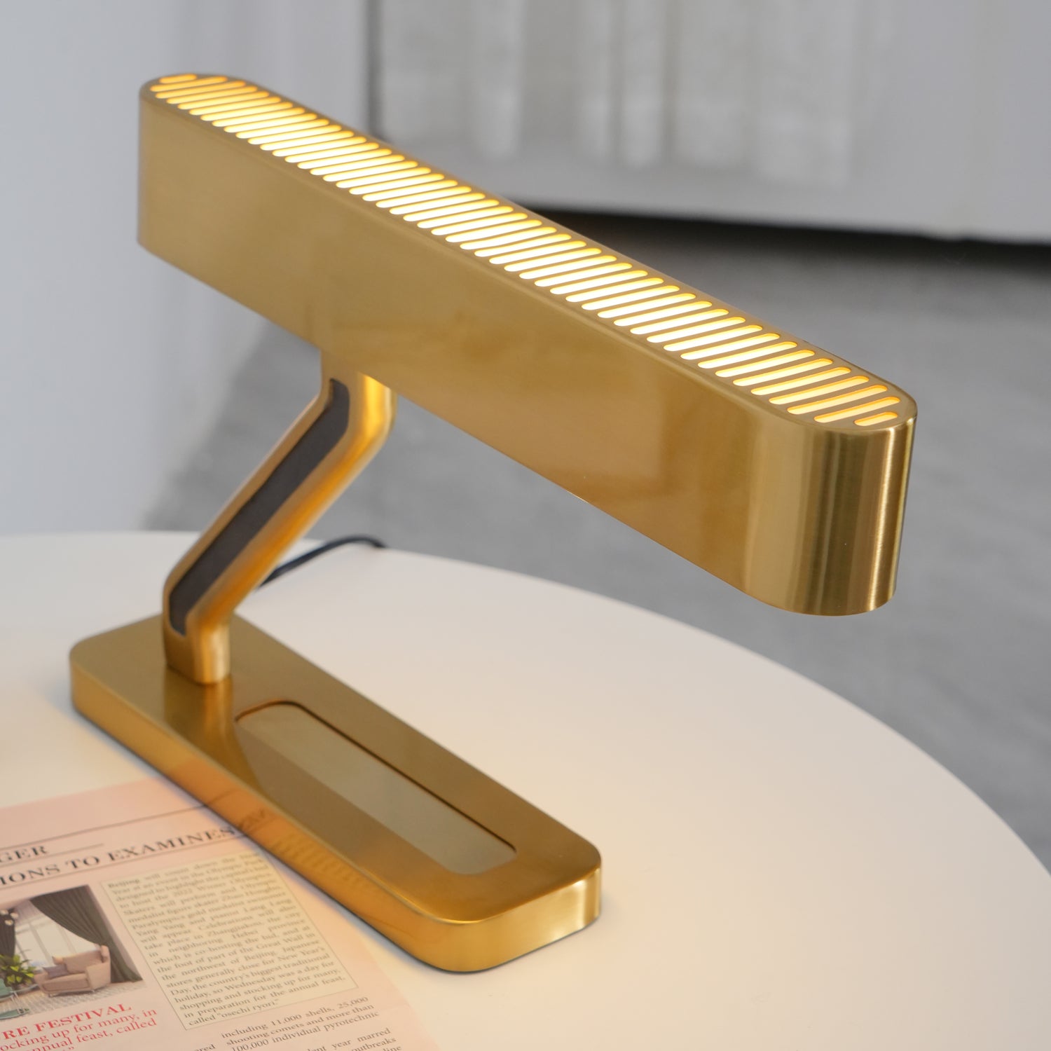 Modern Colt Table Lamp - Adjustable LED Desk Light for Home Office, Bedroom & Study - Warm White & Cool White Light Modes, Perfect for Reading, Working & Relaxing
