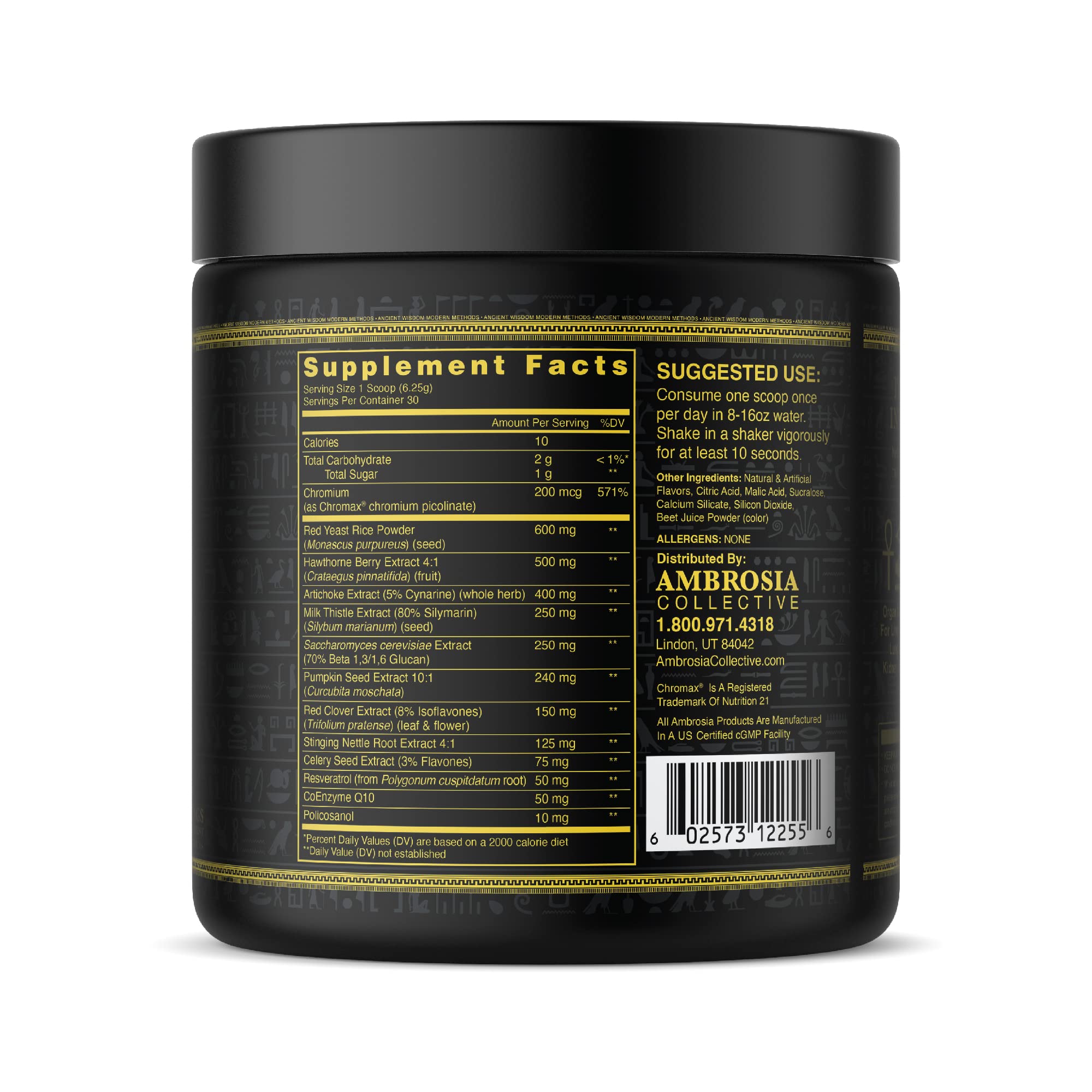 Ambrosia Nectar Superfood Powder - Organic Complete Health Supplement with Antioxidants | 30 Servings (Fruit Blend) | Boost Energy & Immunity for Busy Professionals & Athletes