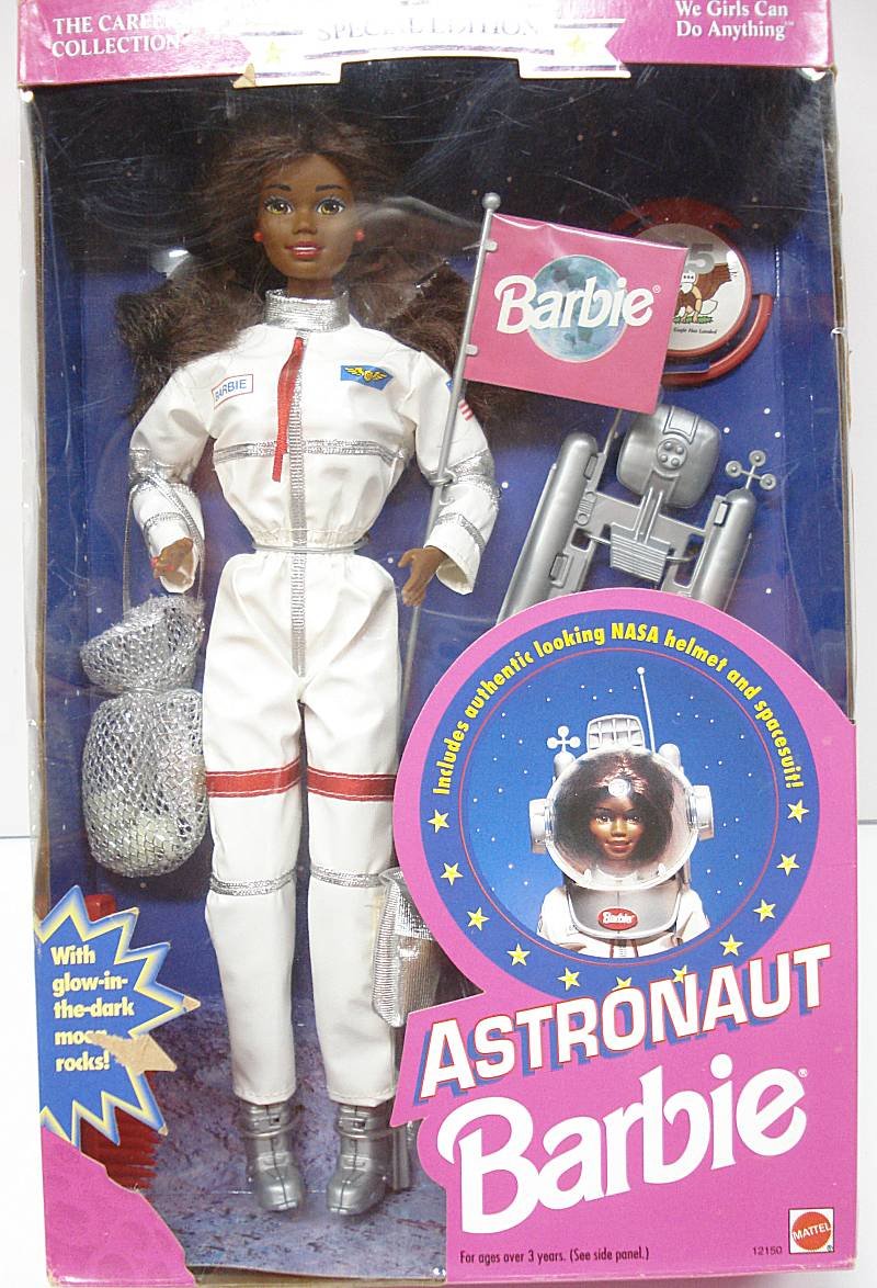 Vintage 1994 African American Barbie Astronaut Doll - Collectible Toy for Space Enthusiasts & Barbie Fans | Perfect for Display, Gifts, and Nostalgic Play