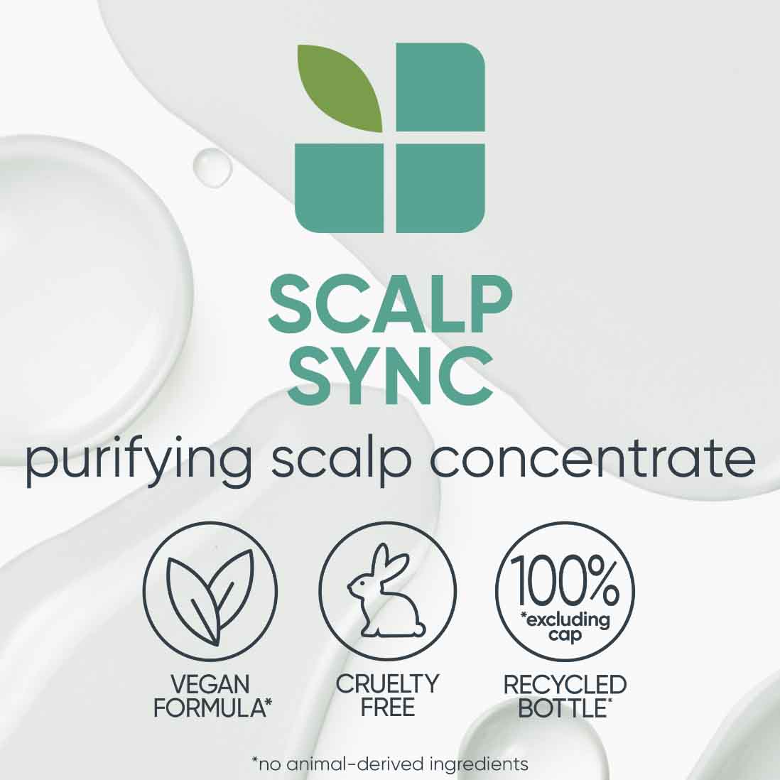 Biolage Scalp Sync Purifying Scalp Concentrate 200ml - Deep Cleansing Treatment for Dry, Itchy Scalp - Perfect for Dandruff Relief & Hair Care Routine