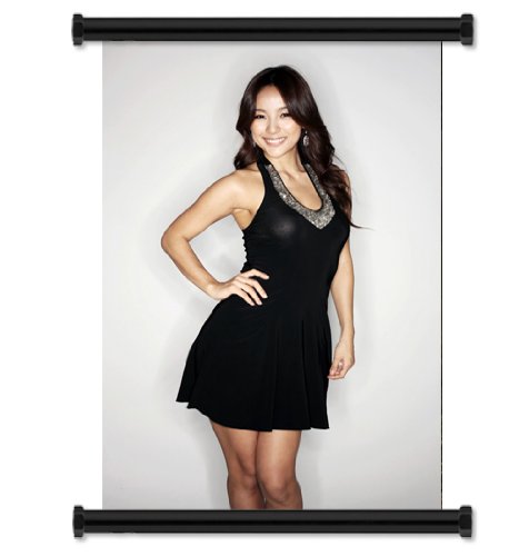 Hyori Lee Korean Kpop Wall Poster - 32x46 Inch Sexy Actress Model Fabric Wall Art Scroll - Perfect for Bedroom, Living Room & Kpop Fan Decor
