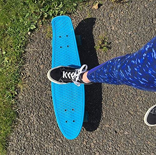 Ridge Skateboards Big Brother Large Retro Cruiser - Classic Longboard for Adults & Teens - Smooth Ride for Commuting, Cruising & Downhill - Perfect for Streets, Parks & Campus