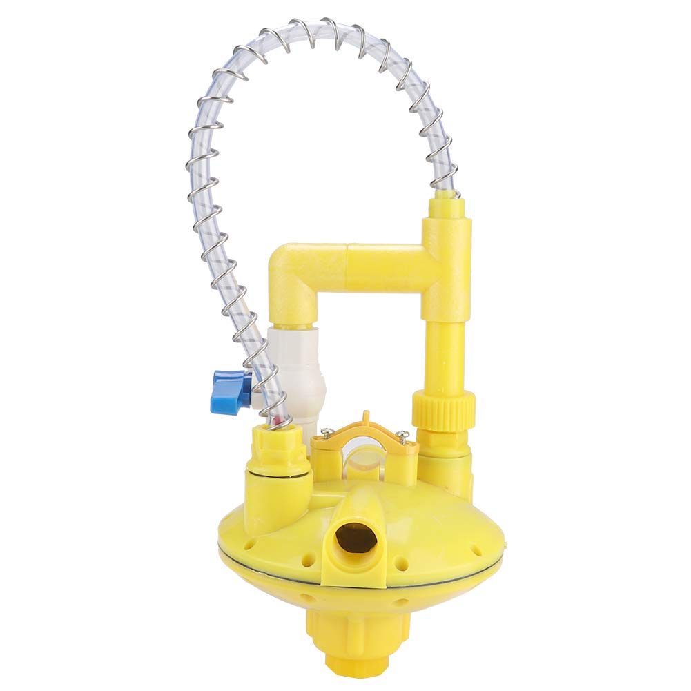Secure Water Line Regulator with Pressure Reducing Valve for Outdoor Farmed Chicken Coops and Poultry Watering Systems
