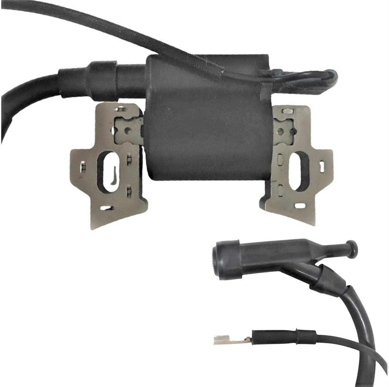 High-Performance Ignition Coil for Honda GX110-GX200 & 5.5HP (163cc) - 6.5HP (212cc) Engines - Compatible with Generators, Go-Karts, Minibikes & Power Equipment - 58mm Bolt Center & 1 Bullet Wire Connector - Perfect for Small Engine Repair & Maintenance