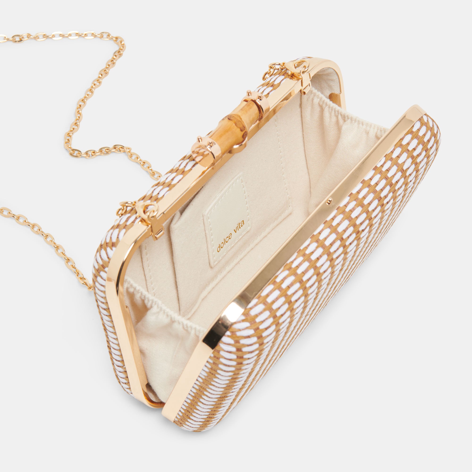 SYMI CLUTCH Natural Raffia Handbag - Women's Woven Straw Crossbody Purse for Beach, Summer, and Casual Outings