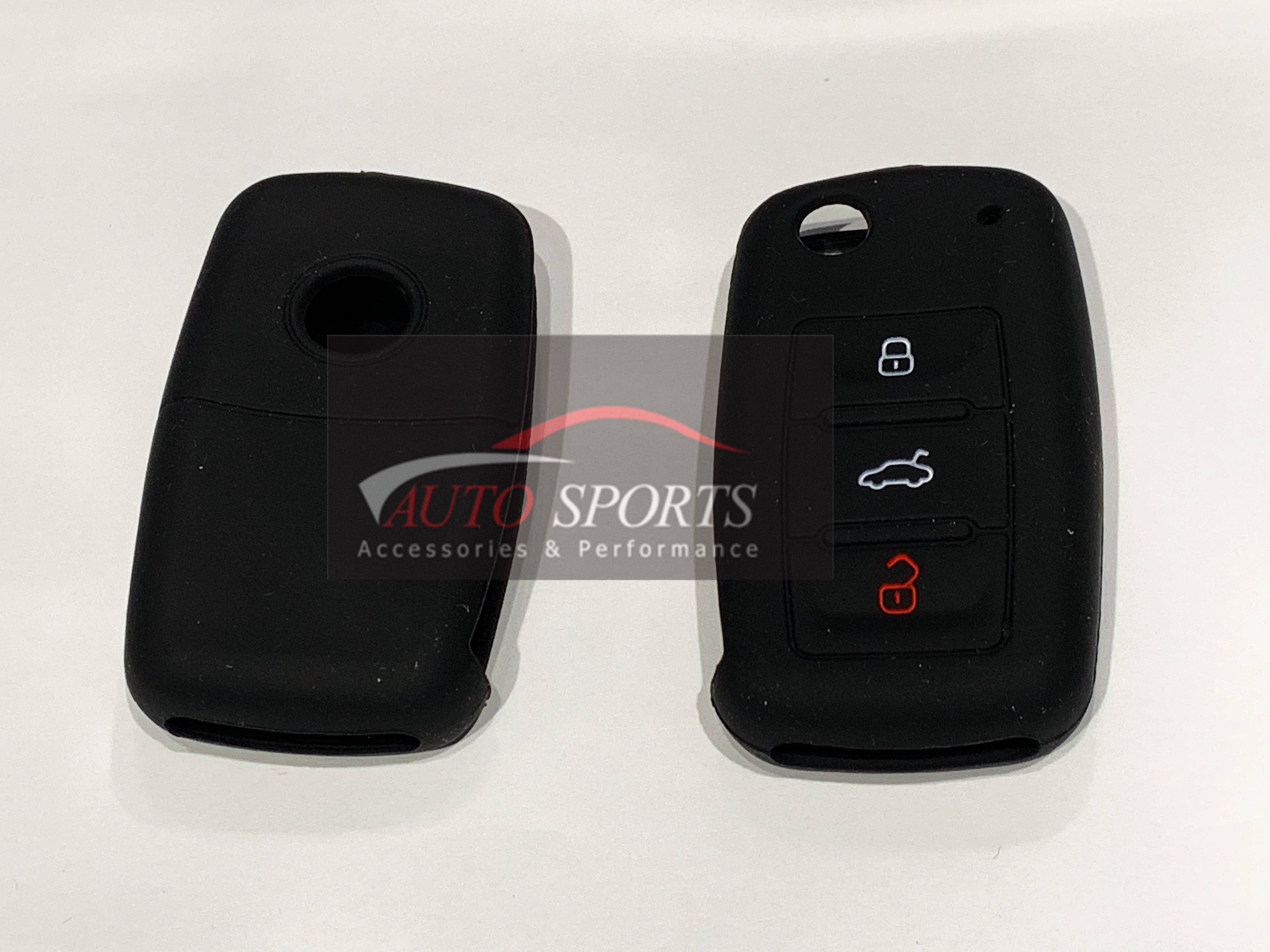 Volkswagen Key Fob Cover - Silicone Rubber Key Protector for VW Cars | Durable & Anti-Scratch Protection for Daily Use & Travel