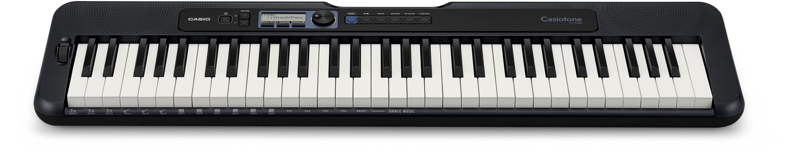 Casio CT-S300 61-Key Portable Keyboard Bundle with Stand, Bench, Headphones & Accessories – Perfect for Beginners, Home Practice & Music Education