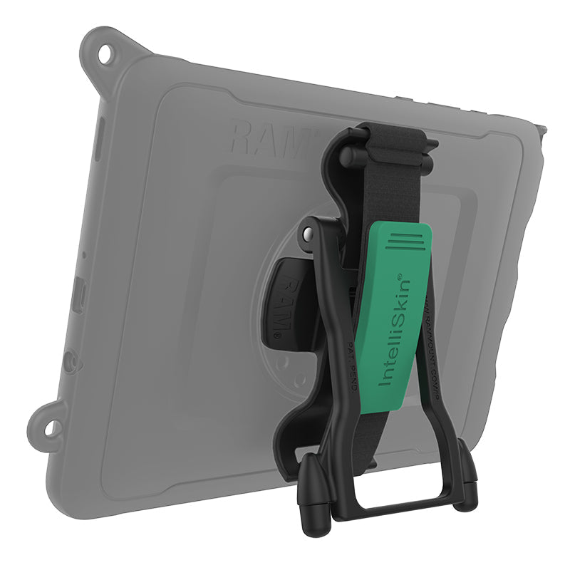 GDS® Hand Stand Magnetic Hand Strap & Kickstand for Tablets - RAM GDS HS1MU - Perfect for Reading, Gaming & Hands-Free Viewing