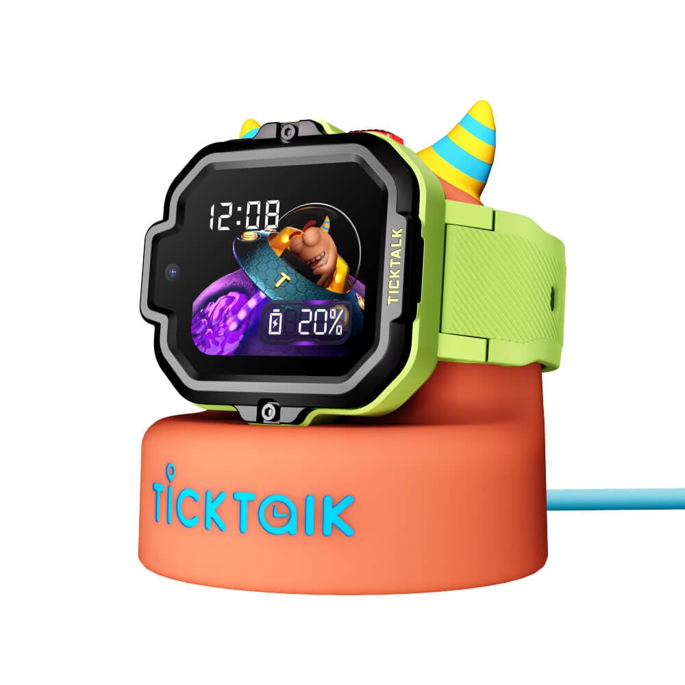 TickTalk 5 Kids Smart Watch with GPS Tracker & Video Calling - T-Mobile Compatible Cellular Smartwatch for Children Ages 3+ - Parent Control App Included - Perfect for School, Outdoor Activities & Family Communication