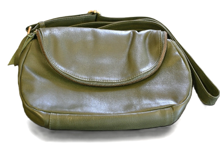 Bonnie Crossbody Sling Bag for Women - Olive Green Fashion Shoulder Purse - Perfect for Travel, Shopping & Everyday Use