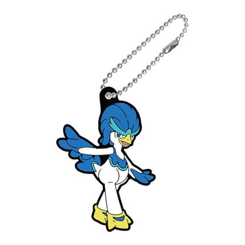 Pokemon Rubber Mascot Keychain Vol. 25 - 2 Inch Cute Character Charm by Bandai | Perfect for Backpacks, Key Rings & Gift Giving