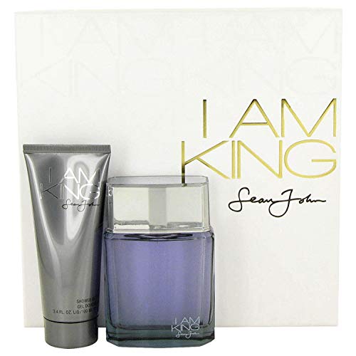King Cologne Gift Set for Men - 3.4 oz Eau de Toilette Spray + 3.4 oz Shower Gel - Perfect for Dating, Work & Special Occasions - Fresh Scent for Confidence & Happy Mood
