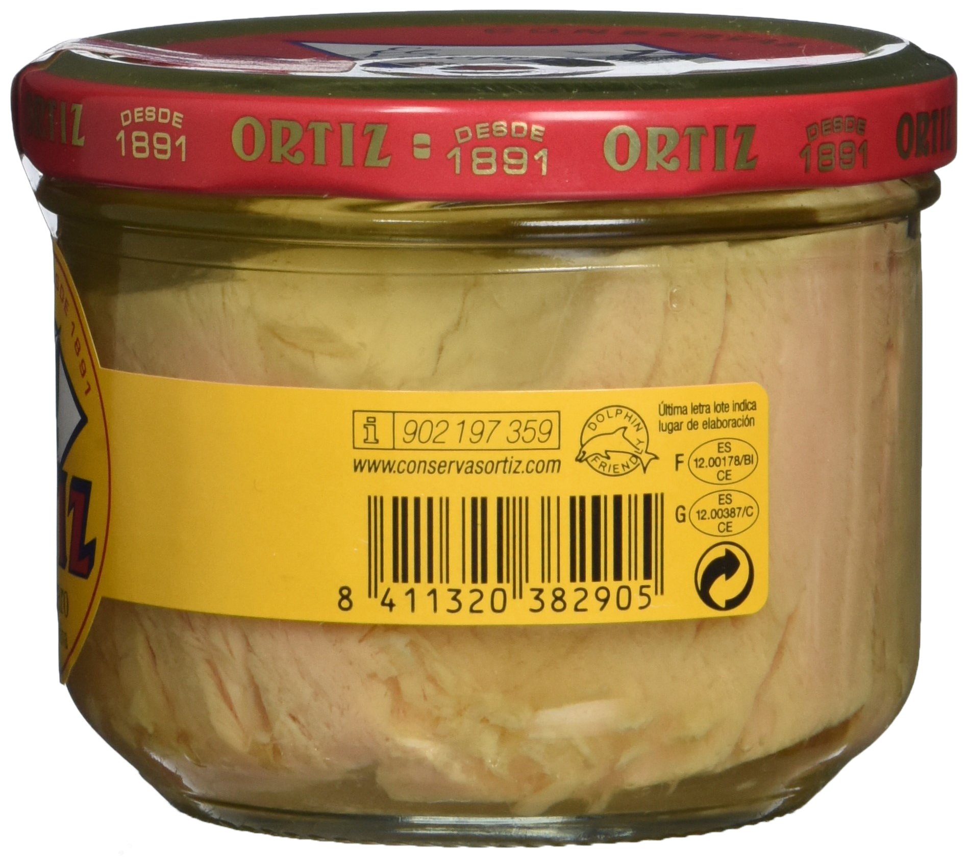 Premium Ortiz Yellowfin Tuna in Olive Oil - 220g Can (7.76 oz) | Wild Caught, High Protein, Keto & Paleo Friendly | Perfect for Salads, Sandwiches & Mediterranean Recipes