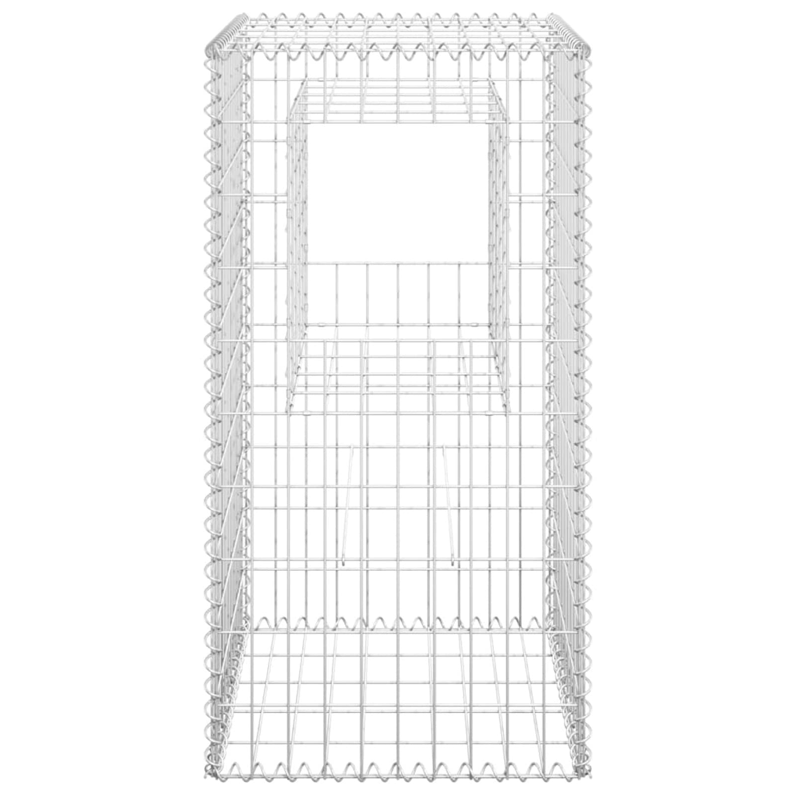 Galvanized Steel Gabion Baskets - 3 Pack (9.8