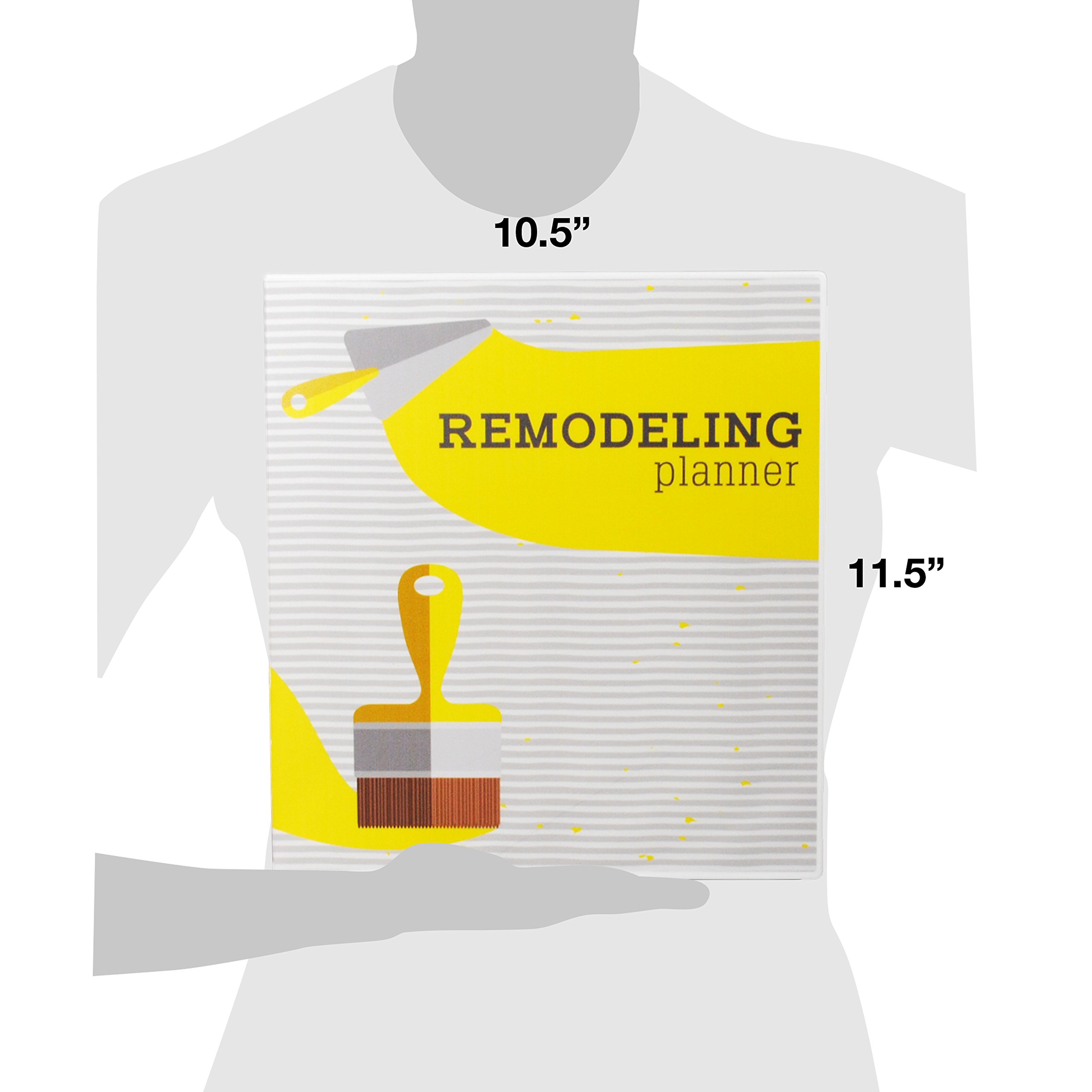 UniKeep Remodeling Records Organizer Binder - Home Improvement Project Planner for Contractors & DIY Renovations | Perfect for Construction Documentation, Permit Tracking & Design Ideas