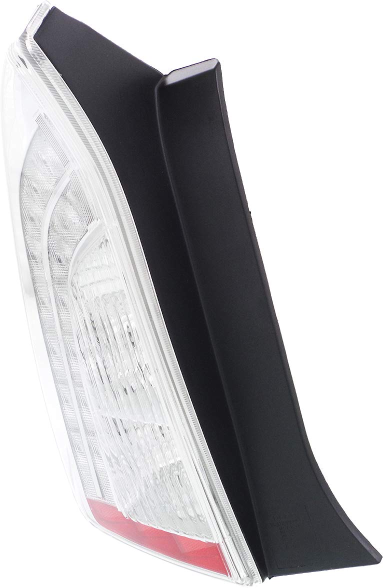 Evan-Fischer CAPA Certified Tail Light Assembly for 2012-2015 Toyota Prius Plug-In - Left Driver Side Replacement Part | Perfect for Night Driving Safety & Vehicle Restoration Projects