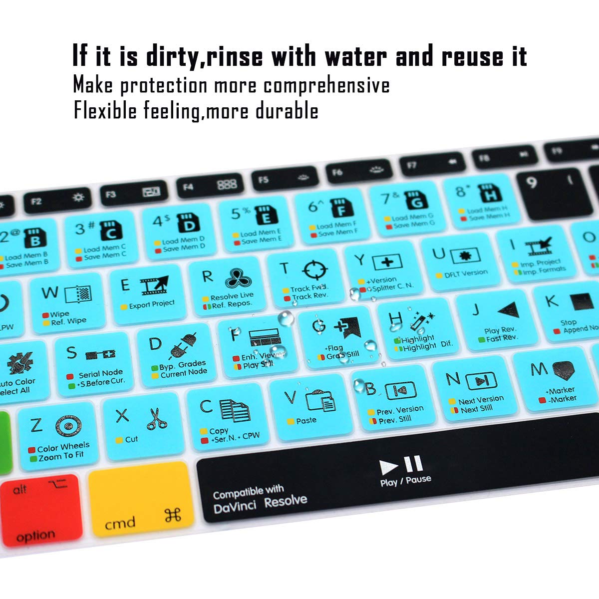Silicone Keyboard Cover for MacBook Pro 13