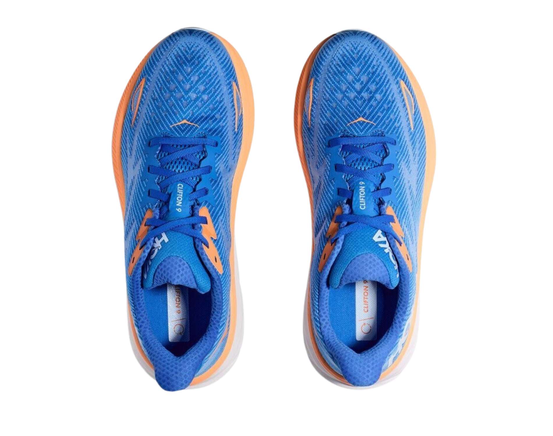 Hoka One One Clifton 9 Men's Running Shoes - Lightweight Cushioned Road Running Sneakers for Marathon Training & Daily Jogging