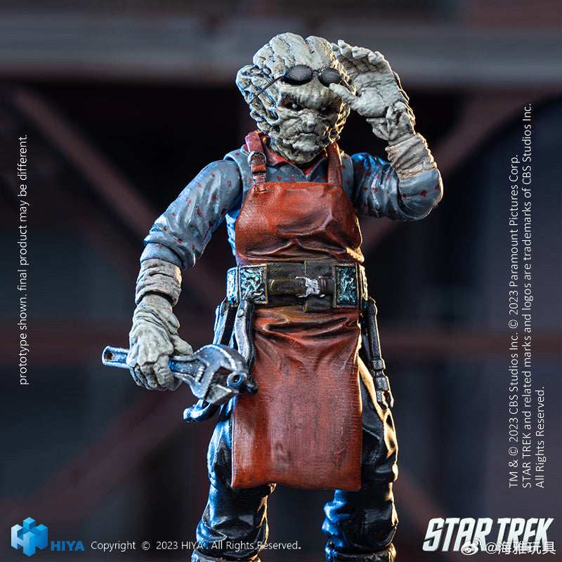 HIYA 1/18 Scale 3.15-inch Star Trek (2009) Keenser Action Figure - Collectible Mini Series for Display & Sci-Fi Fans
