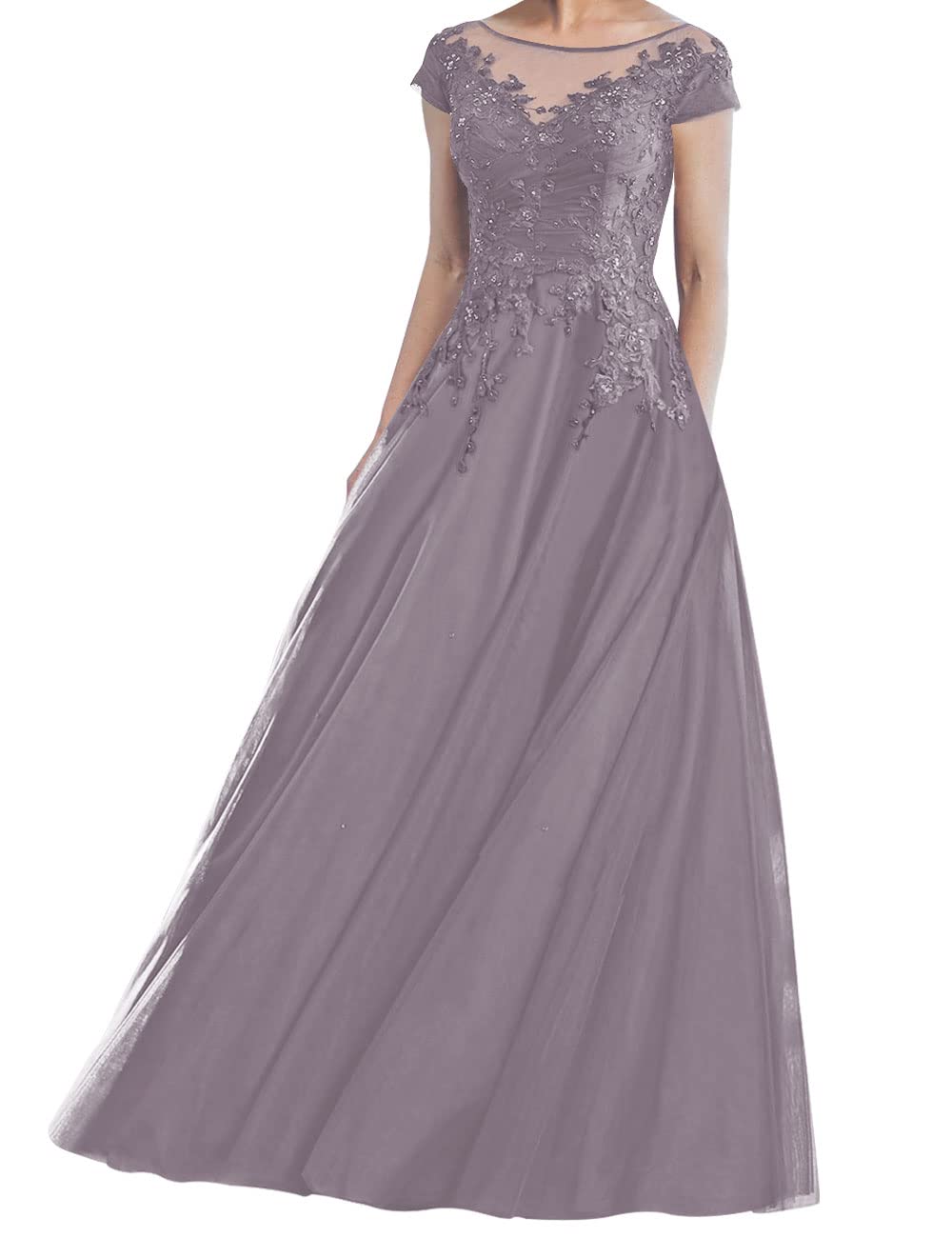 Elegant Mother of The Bride Dresses | Long Tulle & Lace Formal Evening Gowns for Women | Perfect for Weddings, Galas & Special Occasions