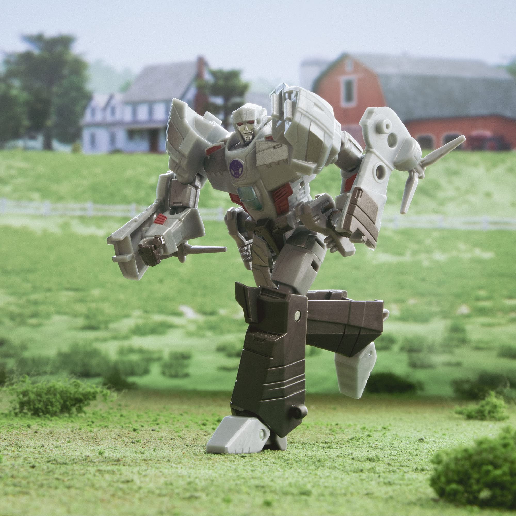 Transformers EarthSpark Deluxe Class Megatron 5-Inch Action Figure - Robot Toy for Kids Ages 6+ | Collectible, Battle Play, Gift for Boys & Girls | Perfect for Birthday, Christmas & Role-Playing Games