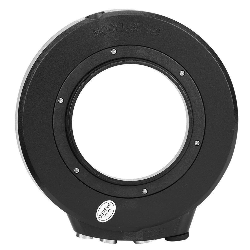 Underwater Camera Flash Light SL-108 - 67mm Waterproof LED Ring Light for Diving & Underwater Photography | Perfect for DSLR Housing Cases & Marine Exploration